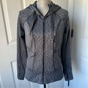 Athleta Space Dyed Strength Zip Up Hoodie Size Small